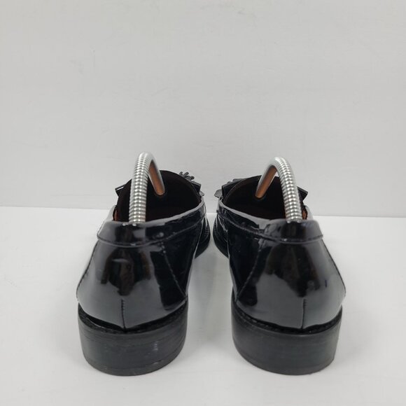 H&M Women's Black Slip On Loafers 512110 US Size 7 - Picture 4 of 8